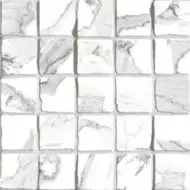 G20400 Calacatta Mosaico Lappato 30x30 (Tozz.6x6)