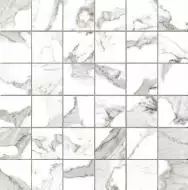 G20402 Calacatta Mosaico Lappato 30x30 (Tozz. 5x5)