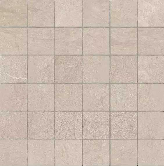 G20419 Foussana Sand Mosaico Lapp Rett 30x30 (tozz.5x5)