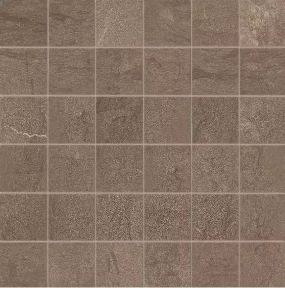 G20421 Foussana Mud Mosaico Lapp Rett 30x30 (tozz. 5x5)