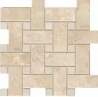G91424 RIALTO WHITE BASKETWEAVE 30X30