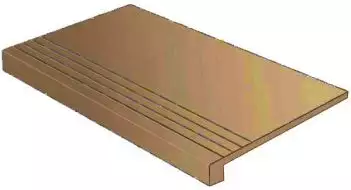 Gradone/Angulo Veneto Canela 60x60