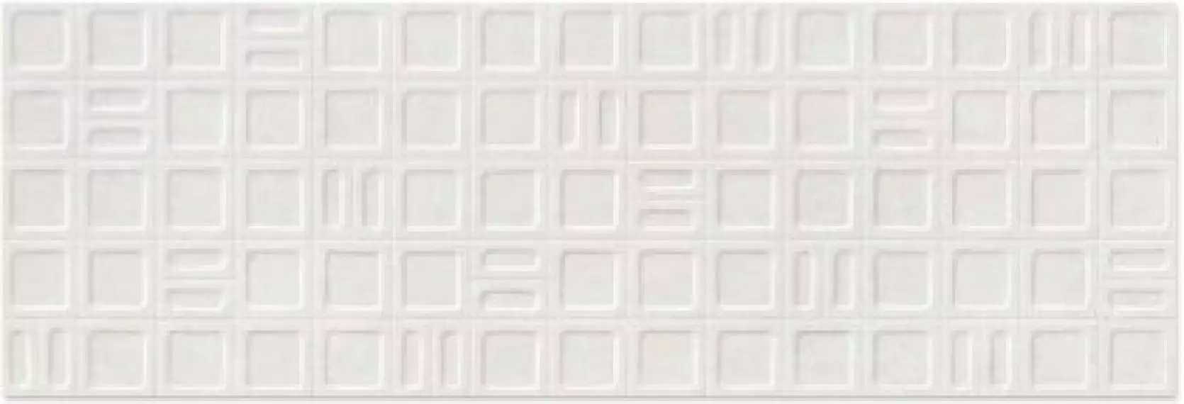 Gravel square white 40x120