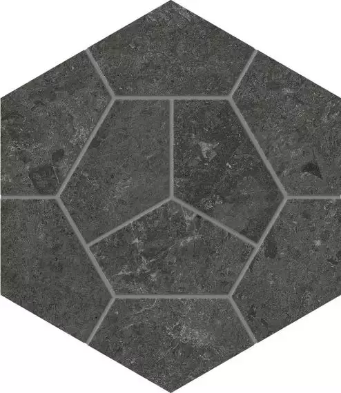 HCYP Мозаика Nyra Charcoal Favus 30х26