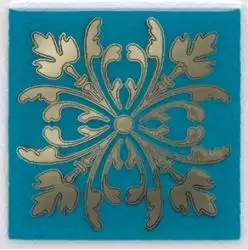 HGD/D252/5246 Плитка Клемансо бирюзовый 4.9*4.9