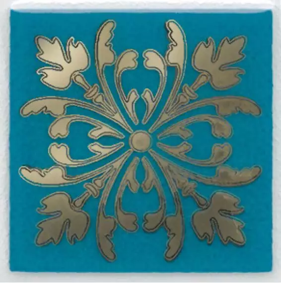 HGD/D252/5246 Плитка Клемансо бирюзовый 4.9*4.9