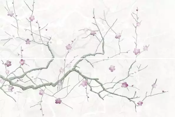 HI2U522DT Haiku Панно светло-серый 50x75