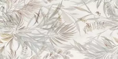Halima Fleur Blanc Rect. 60x120
