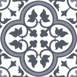 Hampton Blue Pre-Cut 45x45