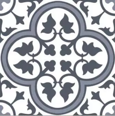 Hampton Blue Pre-Cut 45x45