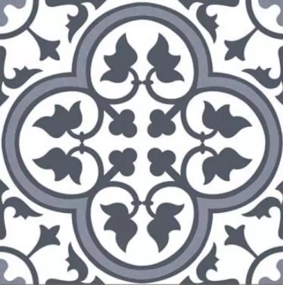 Hampton Blue Pre-Cut 45x45