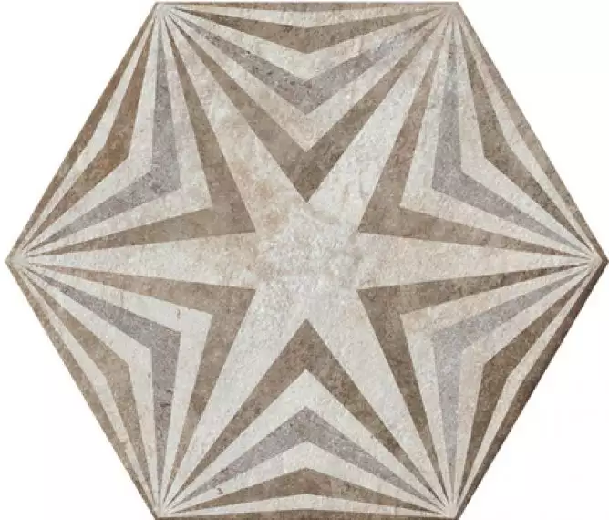 Heritage Deco Exagona Texture 3 34.5x40