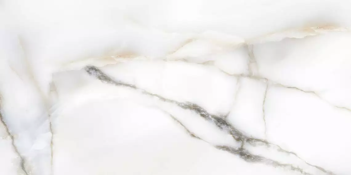 Hexa White Polished 9mm 60x120