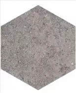 Hexagon Soft Anthracite 23x26