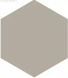 Hexagon Soft Grey 23x26