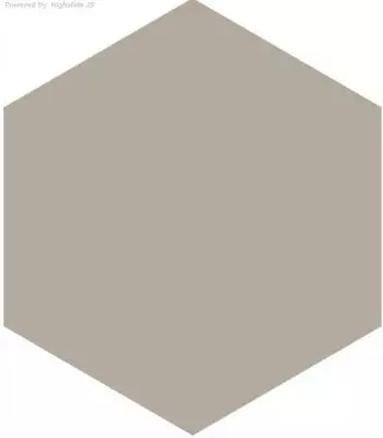 Hexagon Soft Grey 23x26
