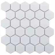 Hexagon small White Glossy (IDL1001) 26.5х27.8