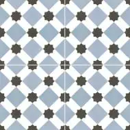 Howard Blue Pre-cut Satin 45,2x45,2