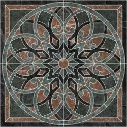 ID110 Керамогранит Риальто наборный лаппатированный 120x120
