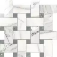 IMP007N Intreccio Silk Statuario 30Х30