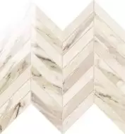 IMP332L Chevron Lapp. Calacatta Beige 24,7Х30