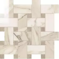 IMP337L Intreccio Lapp. Calacatta Beige 30Х30