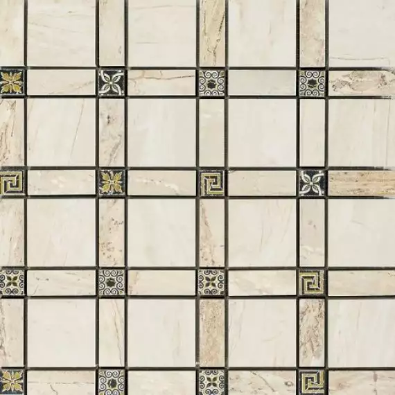 IMP449L Cassettone Lapp. Crema 30x30