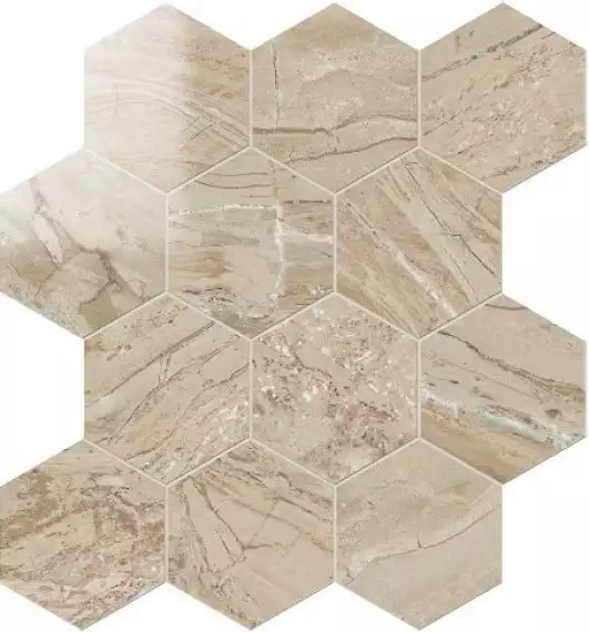 IMP663L Esagona Lapp. Cappuccino 29,1x25,2