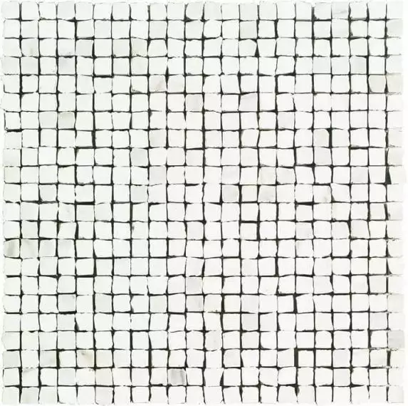 IMP881L Mosaico Spacco Lapp. Calacatta Bianco 30Х30