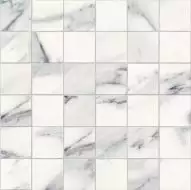 IMP885N Mosaico 5x5 Silk Calacatta Bianco 30Х30