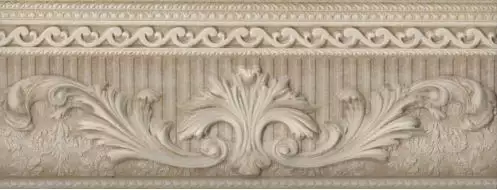 Ivory Ducale Cenefa 10x25,1