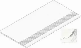 K-2001/LR/st01 Iceberg White 294х1200x10