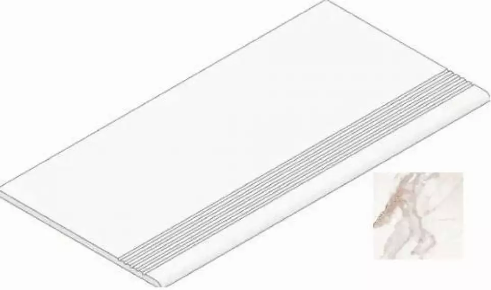 K-2002/MR/st01 Iceberg White 294х600x9