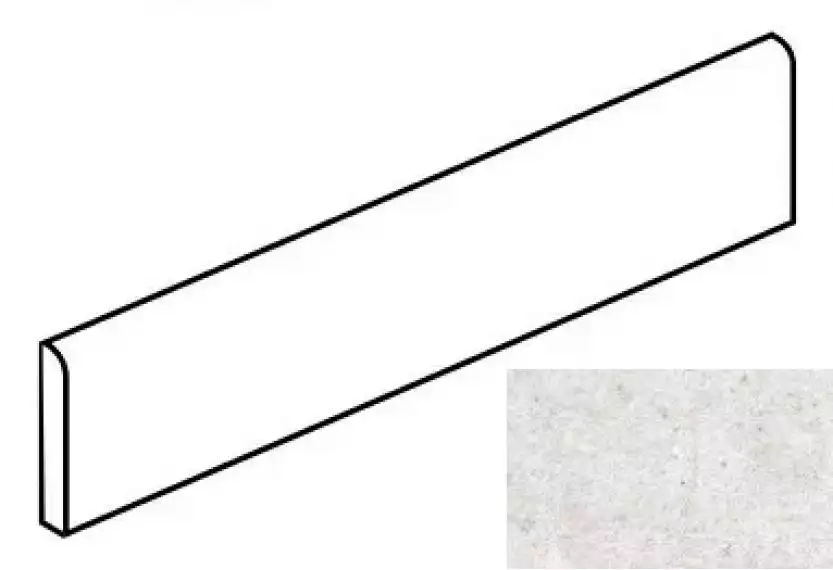 K-2060/MR/p01 Плинтус Monochrom Белый 76x1200x10