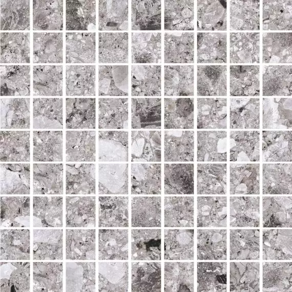 K-331/LR/m01 Terrazzo Light Grey 30x30