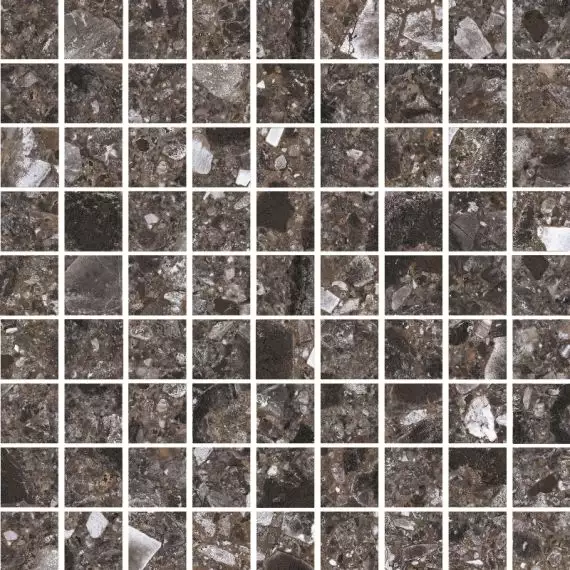 K-333/LR/m01 Terrazzo Dark Grey 30x30