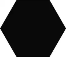 K945262 Miniworx Hexagon Черный Матовый 21x24
