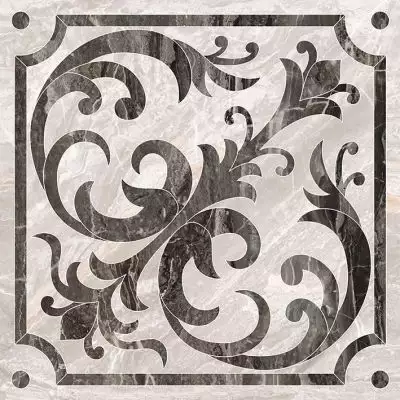 K946619LPR Bergamo Класический Микс Теплая гамма 60х60