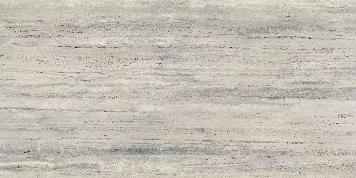 K948104R0001VTER Керамогранит StoneS Деко Травертин Сильвер Матовый R10А Рельеф 60x120