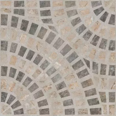 K949793LPR01VTE0 Marble-Beton Декор Круговой Темный 60x60
