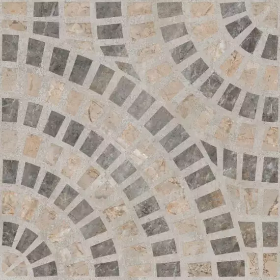 K949793LPR01VTE0 Marble-Beton Декор Круговой Темный 60x60