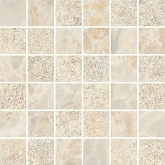 K9498848R001VTE0 Marble-Stone Кремовый Матовый-Лаппато Ректификат 30x30
