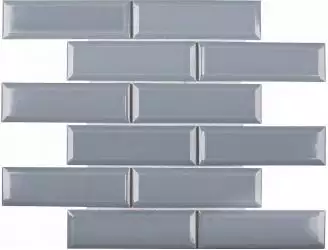 KM41843 Мозаика Metro Bluish-Grey Glossy 4.5х14.5 28.7х29.5х6.5