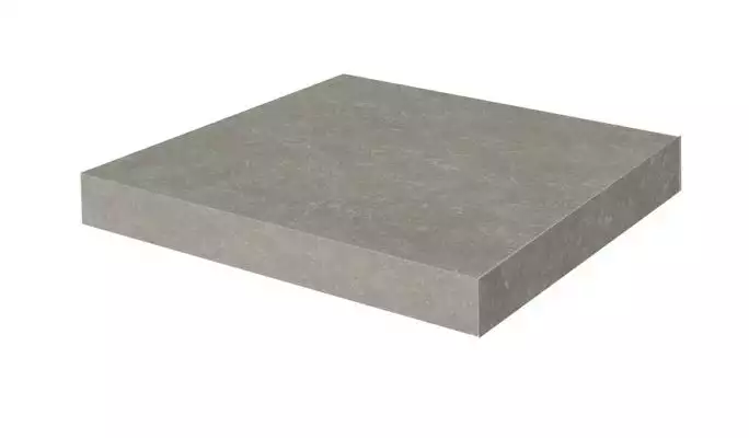 KM6012G0171RGCA Ступени Ступень угловая клееная Касабланка HP серый матовый обрезной 33x33x0,9