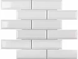 KM82895 Мозаика Metro White Glossy 4.5х14.5 28.7х29.5х6.5