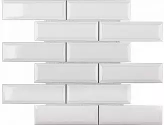 KM82895 Мозаика Metro White Glossy 4.5х14.5 28.7х29.5х6.5