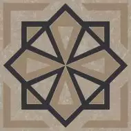 KMD3STA049GN Плитка Декор Касабланка бежевый светлый матовый 9,8x9,8x0,7