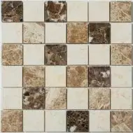KP-758 Мозаика камень полированный (48*48*6) 298*298
