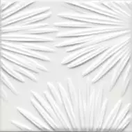 Kerama Marazzi KMD2SFE001BN Плитка Декор Агдаль 4 белый матовый структура 15x15x0,9