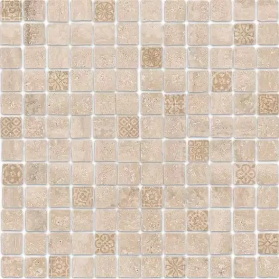 Kerama Marazzi MBD002 Мозаика Риальто Антика 2 мозаичный бежевый светлый матовый 30х30